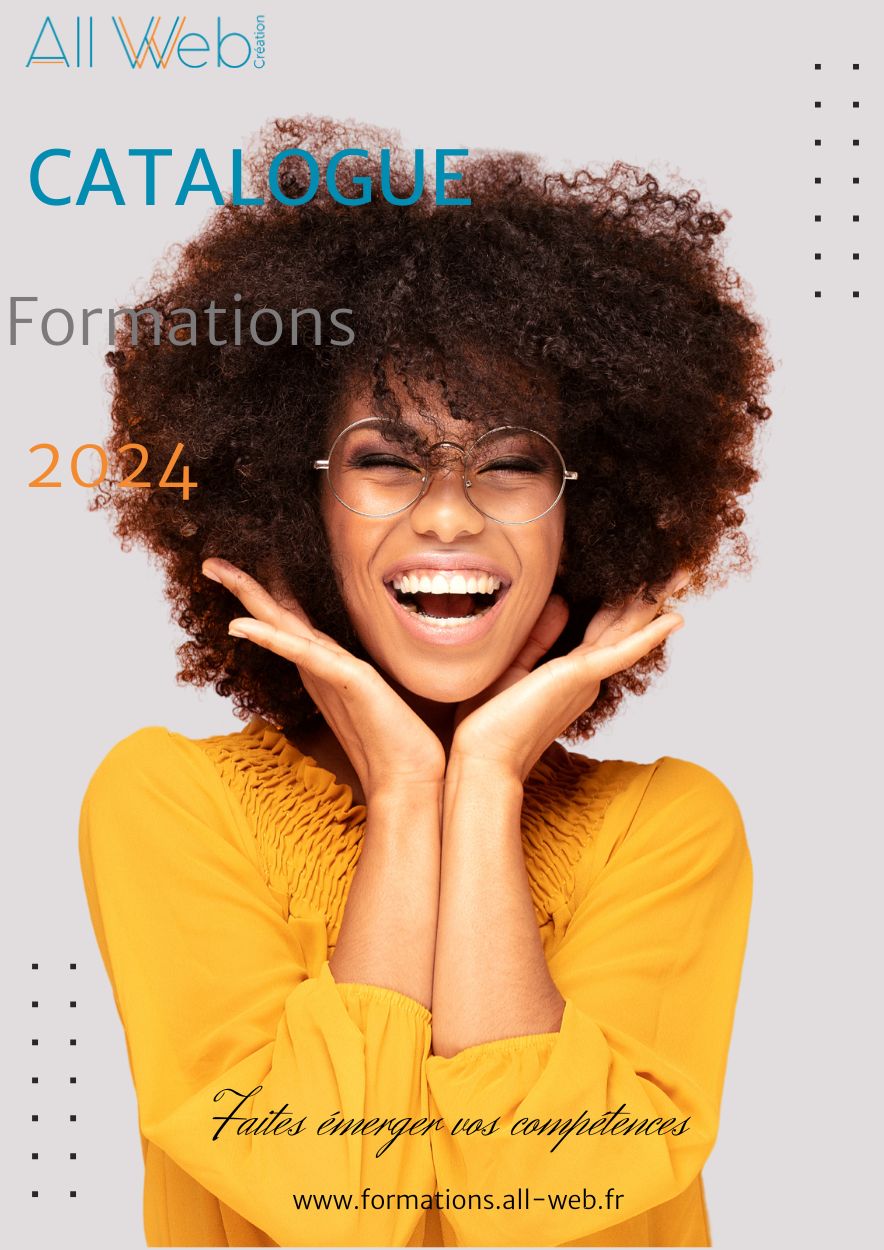 Catalogue de formation All web création 2024